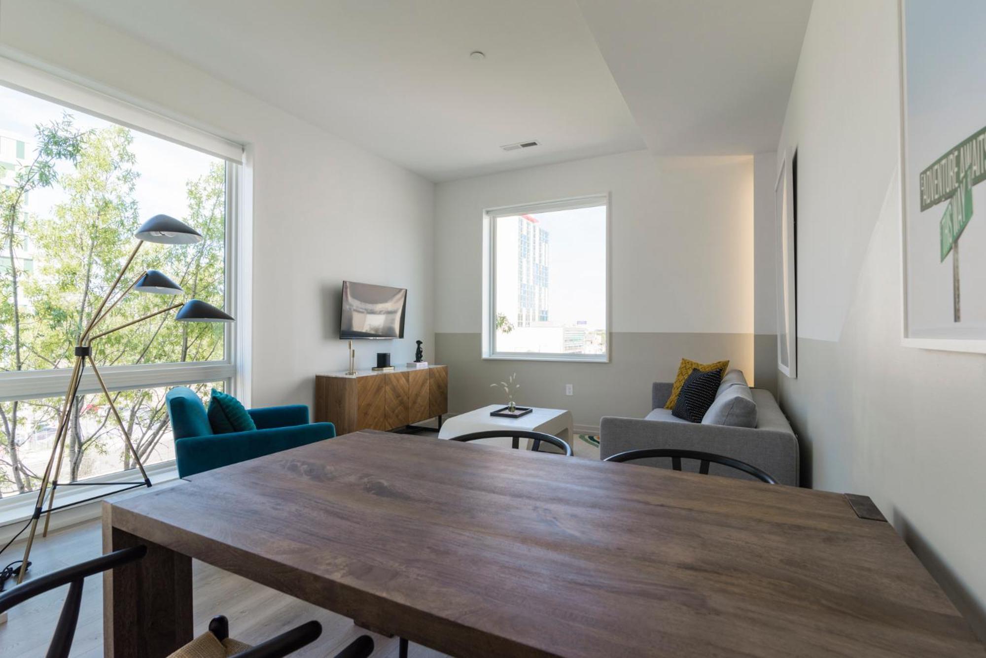 Apartamento Abode Xs House Stunning Architectural Flat Filadelfia Exterior foto