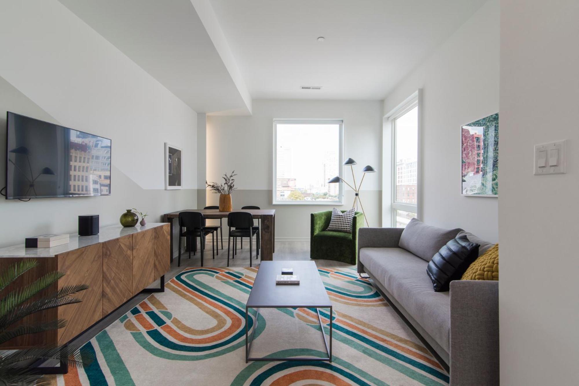 Apartamento Abode Xs House Stunning Architectural Flat Filadelfia Exterior foto