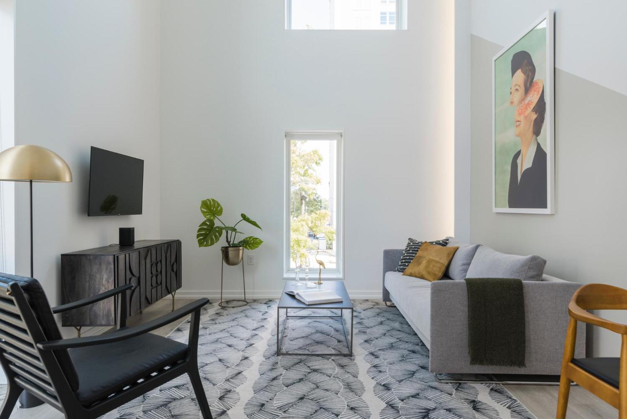 Apartamento Abode Xs House Stunning Architectural Flat Filadelfia Exterior foto