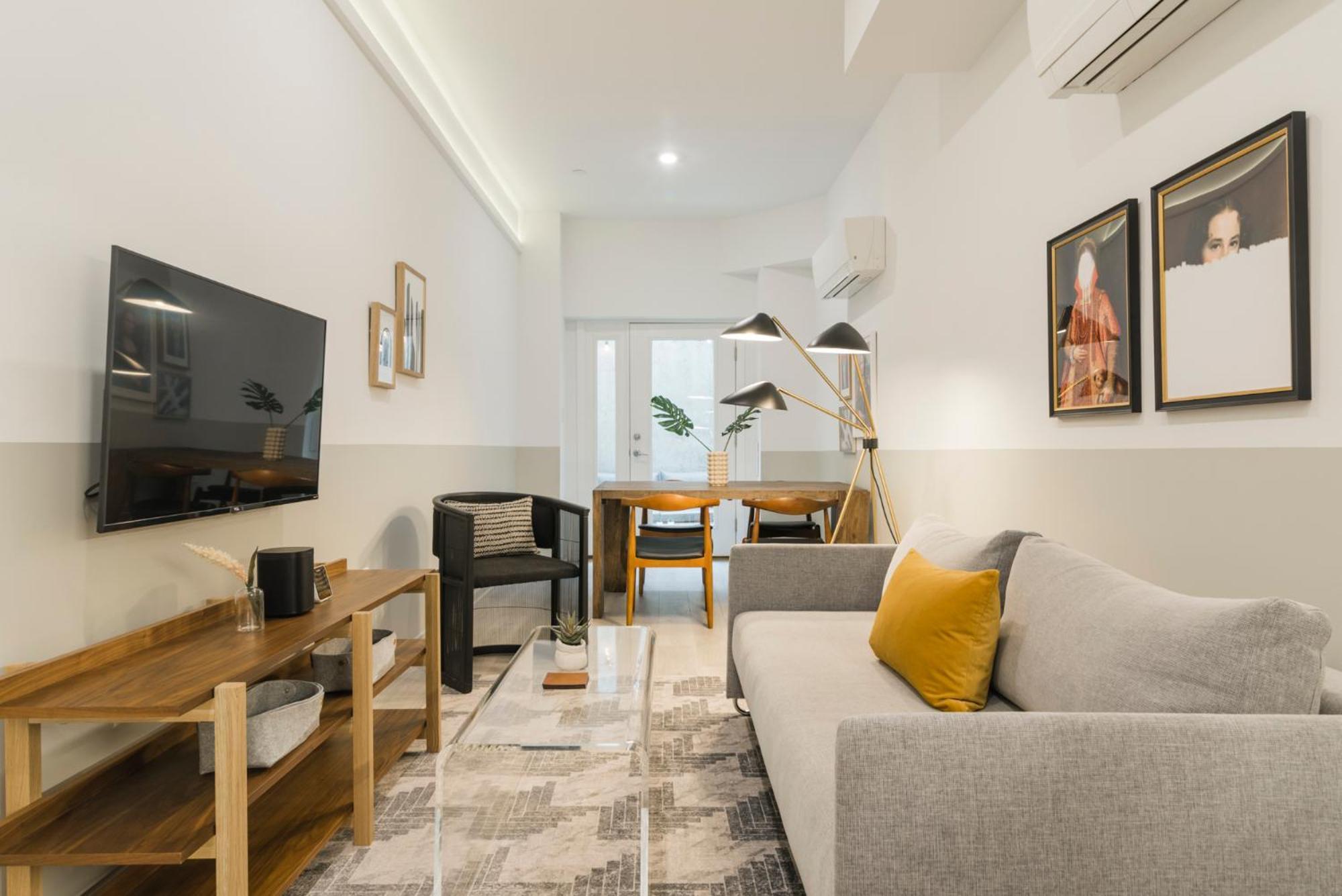 Apartamento Abode Xs House Stunning Architectural Flat Filadelfia Exterior foto